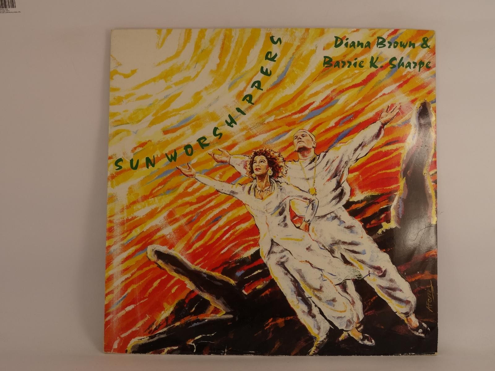 DIANA BROWN & BARRIE K SHARPE SUN WORSHIPPERS (1) 3 Track 12" Single plus Pictur