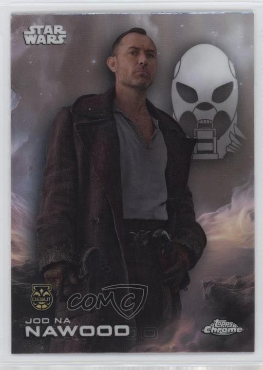 2025 Topps Chrome Star Wars Refractor Jod Na Nawood #65 07sf