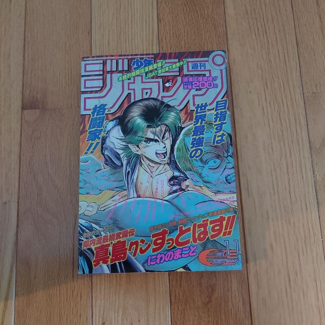 Salto settimanale Shonen 1995 n. 11 copertine Majima kun colore