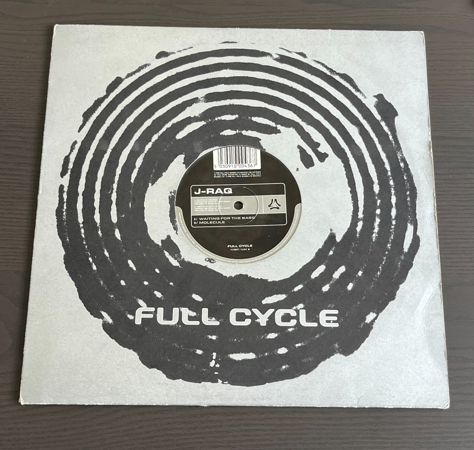 J-Raq – Waiting For The Bass (12" Vinyl) DnB/Jungle Full Cycle - FCY017
