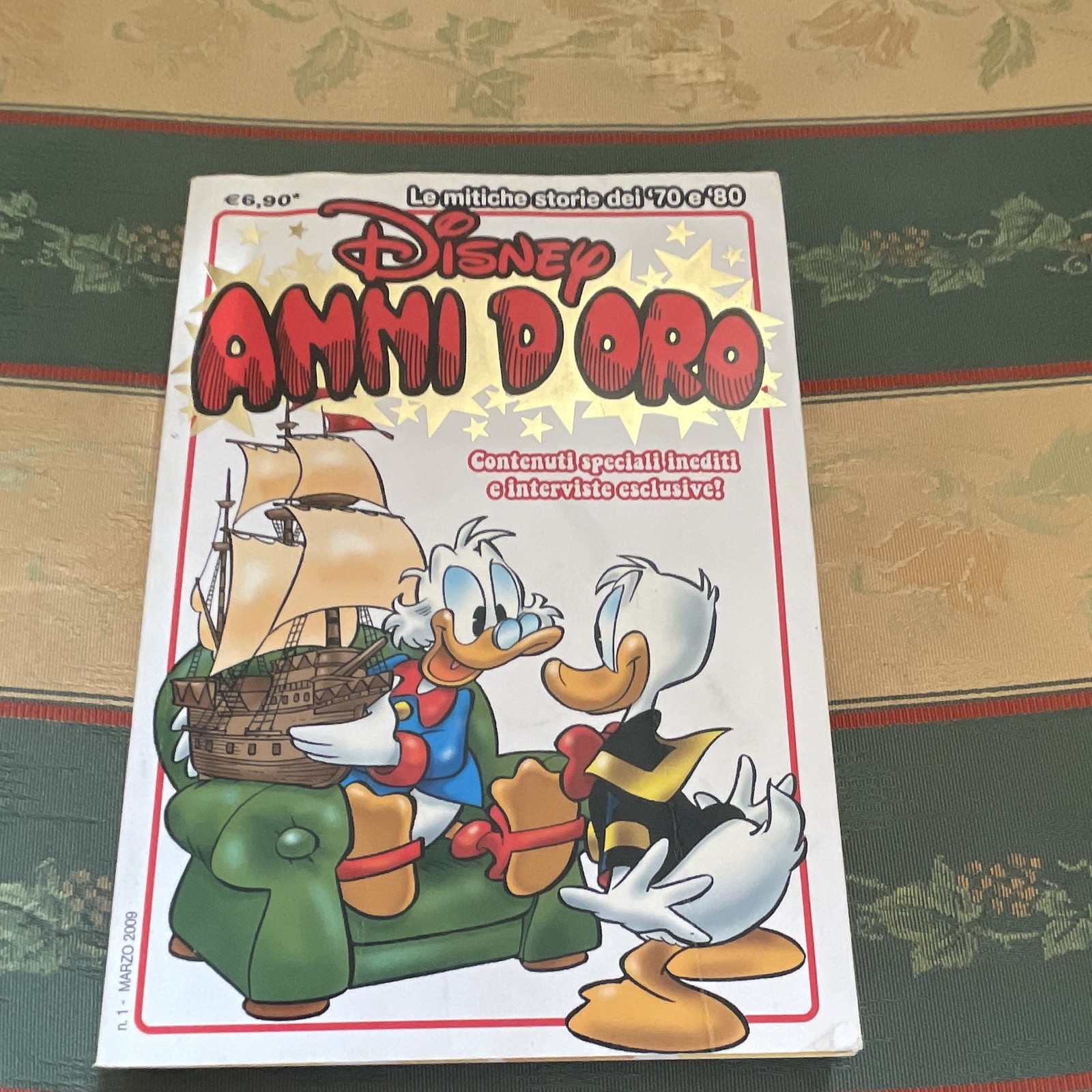 Walt Disney Disney Anni d'Oro n.1 Marzo 2009 Carpi Zio Paperone Inediti