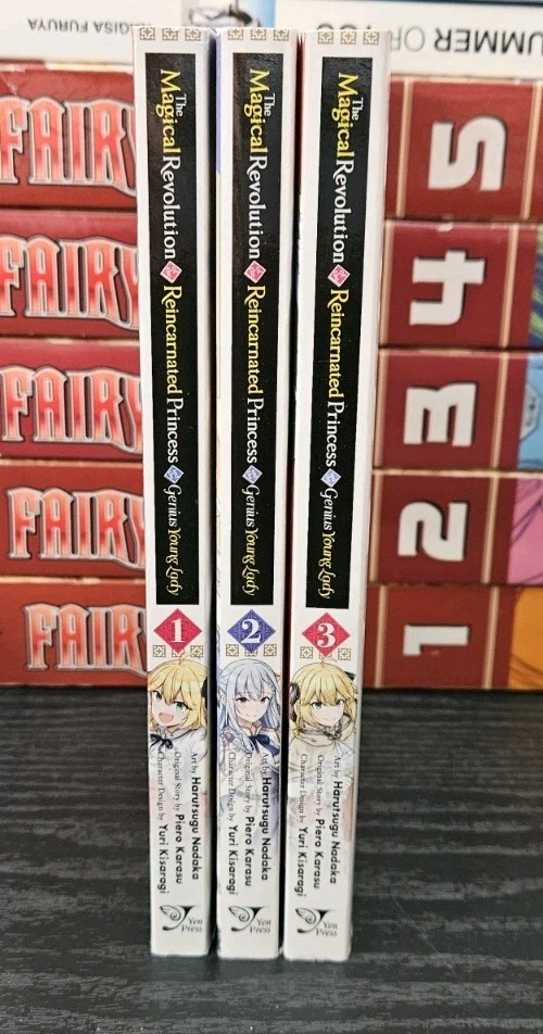 Manga Magical Revolution Of The Reincarnated Princess Genius Young Lady Vol 1-3