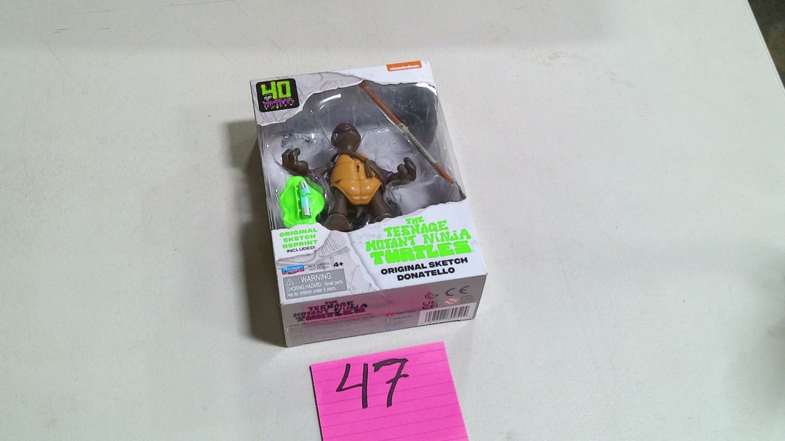 Nickelodeon Teenage Mutant Ninja Turtles Donatello Figura Marrone Con Scatola Usato