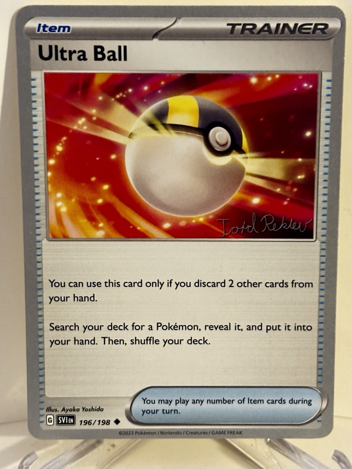 World Chamionship Ultra Ball 196/198 quasi nuovo non comune