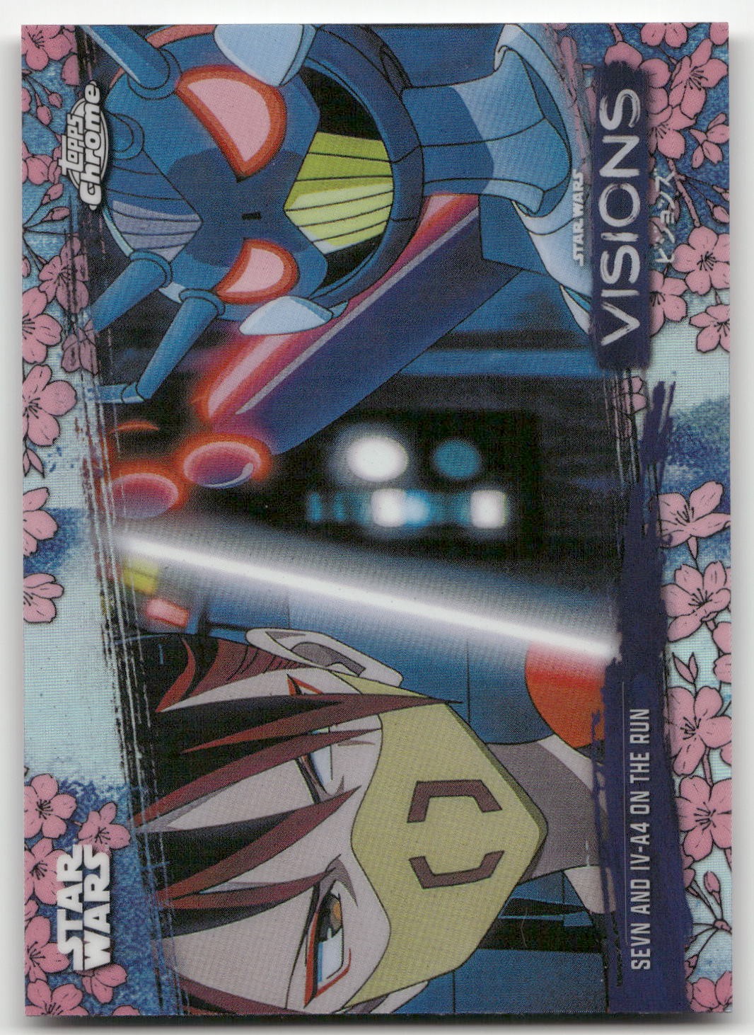 Sevn e IV-A4 in fuga - 2026 Topps Chrome Star Wars - Visions #V3-4
