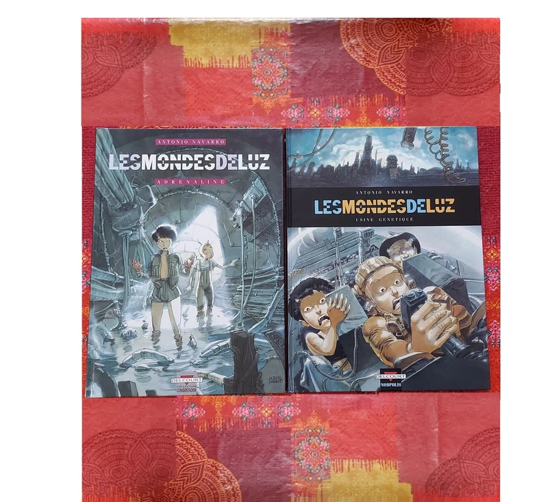 BD EO "Les mondes de Luz" Science-fiction Dystopie Tome 1 et 2 intégrale Delcourt-Neuf-Navarro