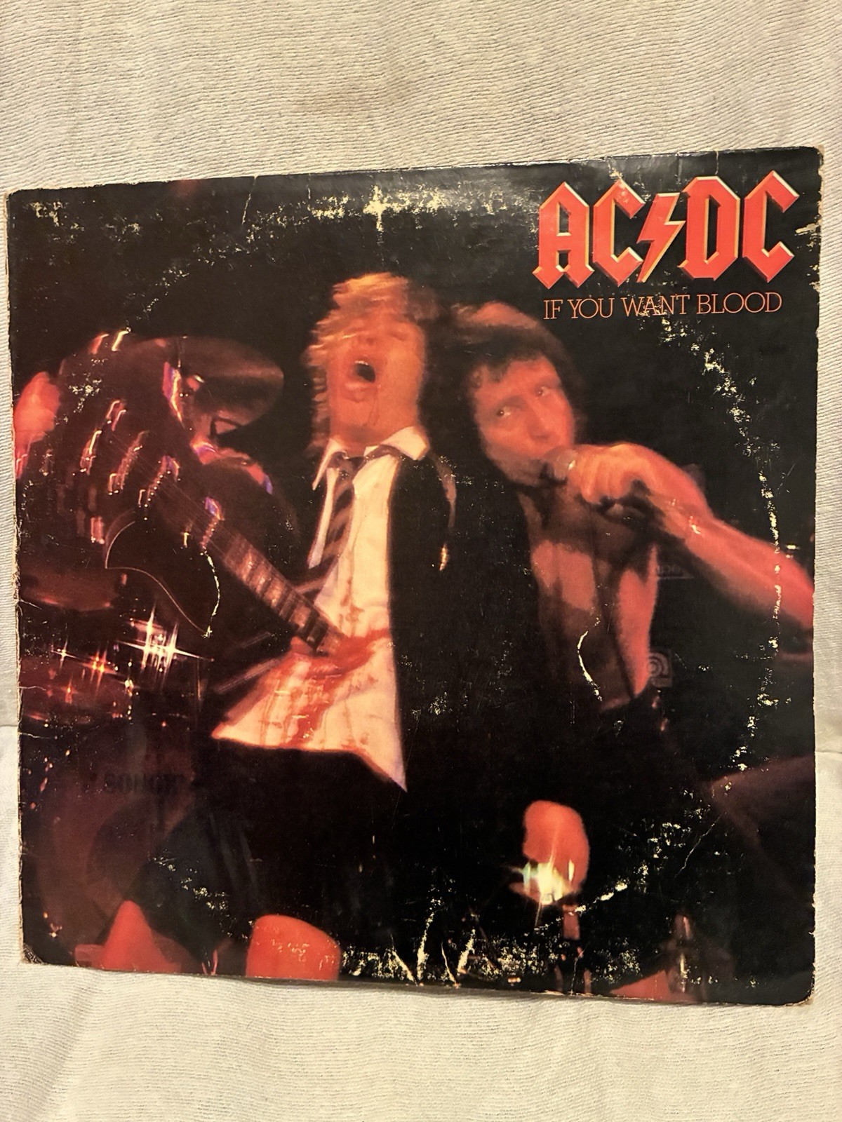 AC/DC LIVE If You Want Blood You've Got It , VG Vinyl ATLANTIC SD 19212 1978