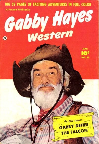 Gabby Hayes Western #28 VG- 3.5 1951 Stock Image Low Grade