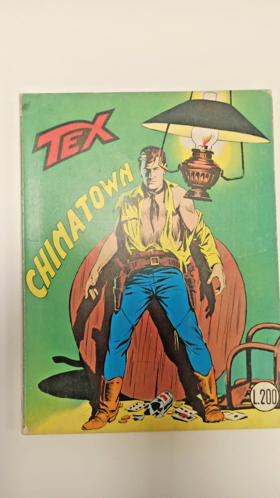TEX N° 110 CHINATOWN ORIGINALE PRIMA EDIZIONE LIRE 200 DICEMBRE 1969 - 2