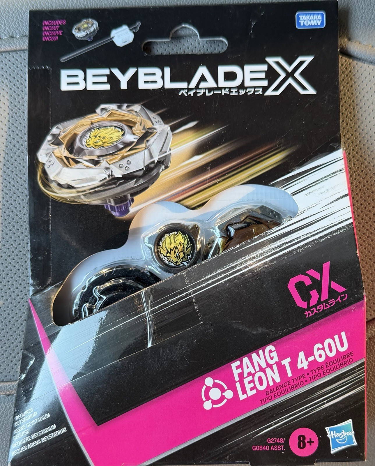 Hasbro Beyblade X Fang Leon T 4-60U, *Brand New*