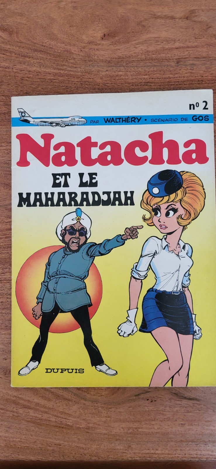 BD SOUPLE NATACHA EO - 1972 - NATACHA ET LE MAHARADJAH