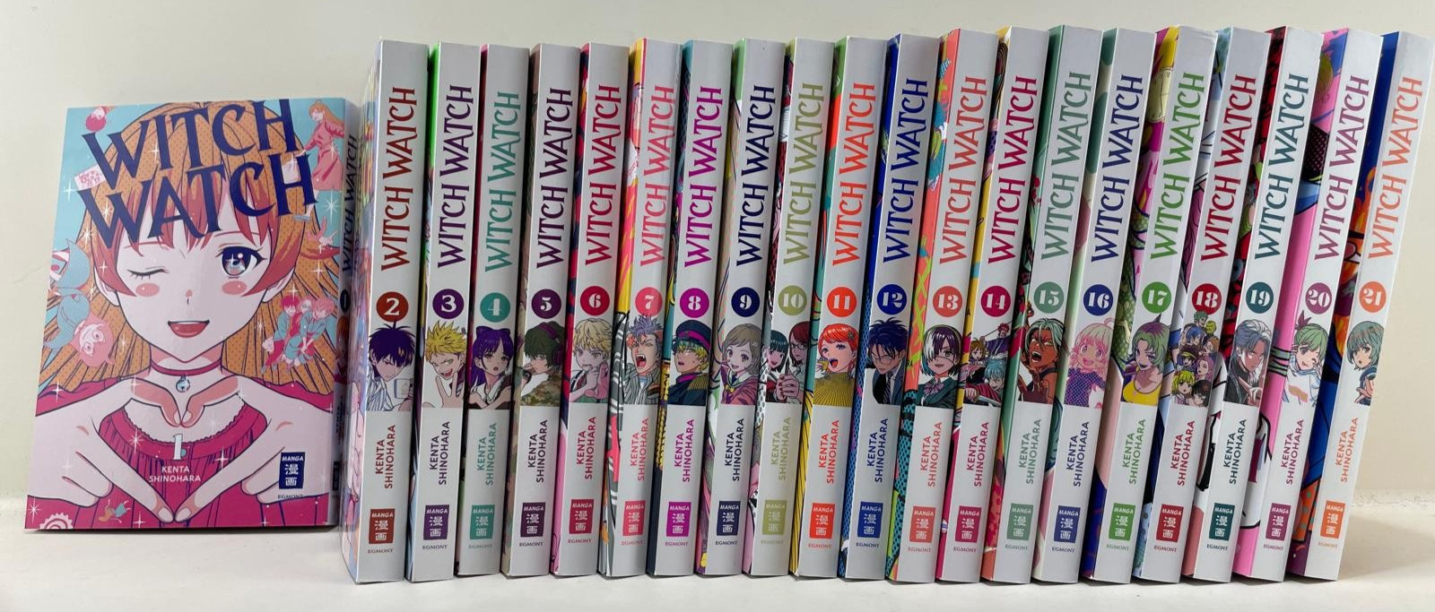 Witch Watch 1-21, in confezione, Fantasy Manga, ottime condizioni, in italiano