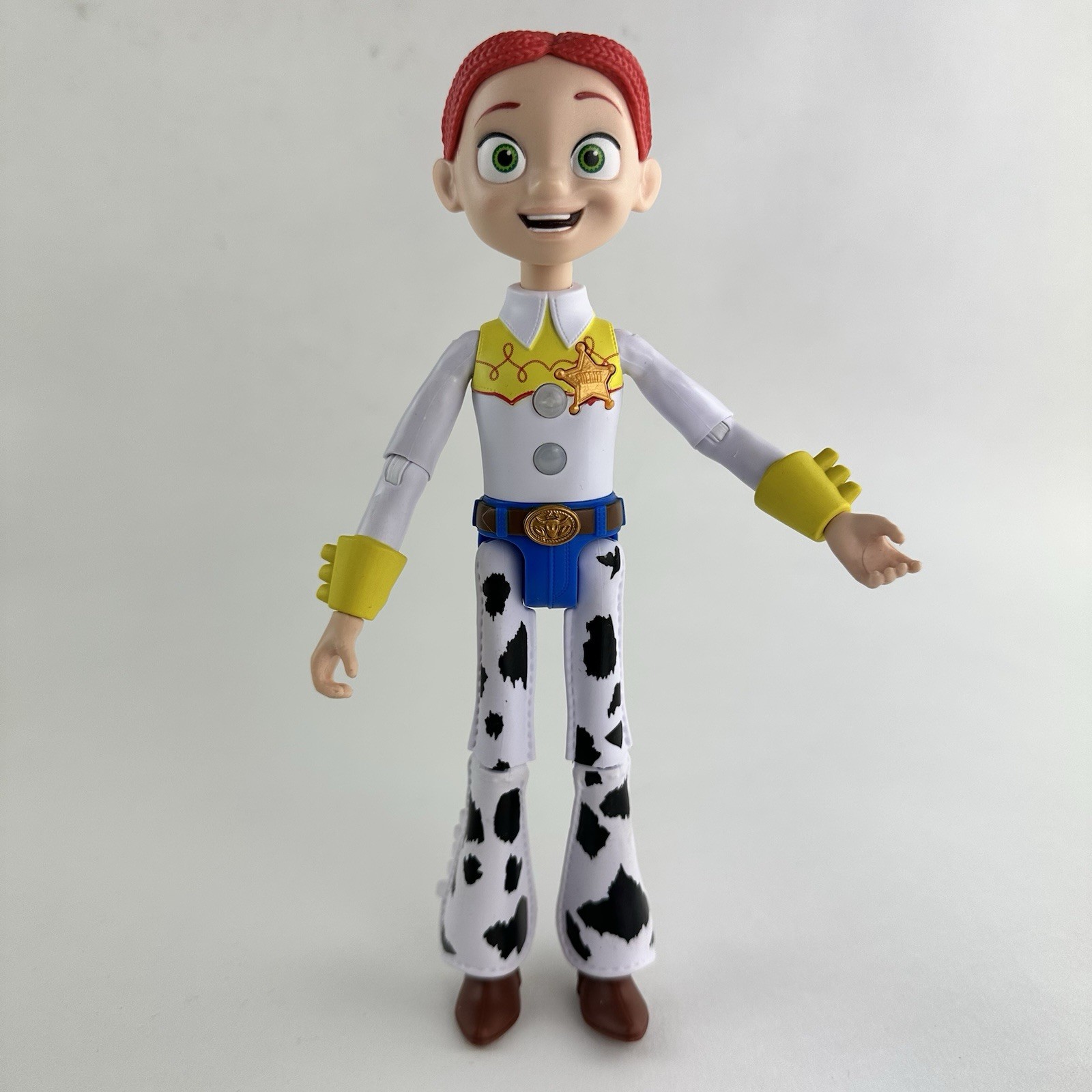 Toy Story 4 Jesse Action Figure Bambola Con Suono Disney Pixar 8" Senza Cappello