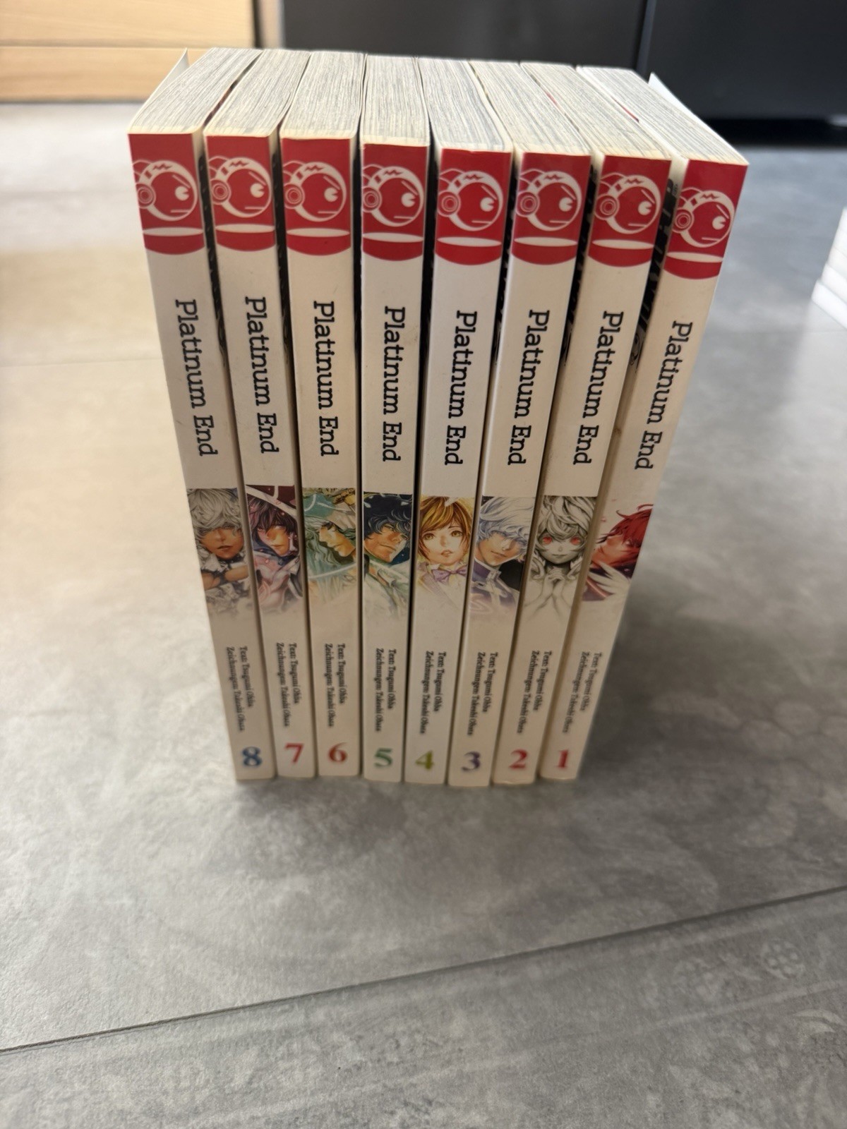 Platinum End Manga Band 1-8 set tedesco Tokyopop Ohba Obata Death Note