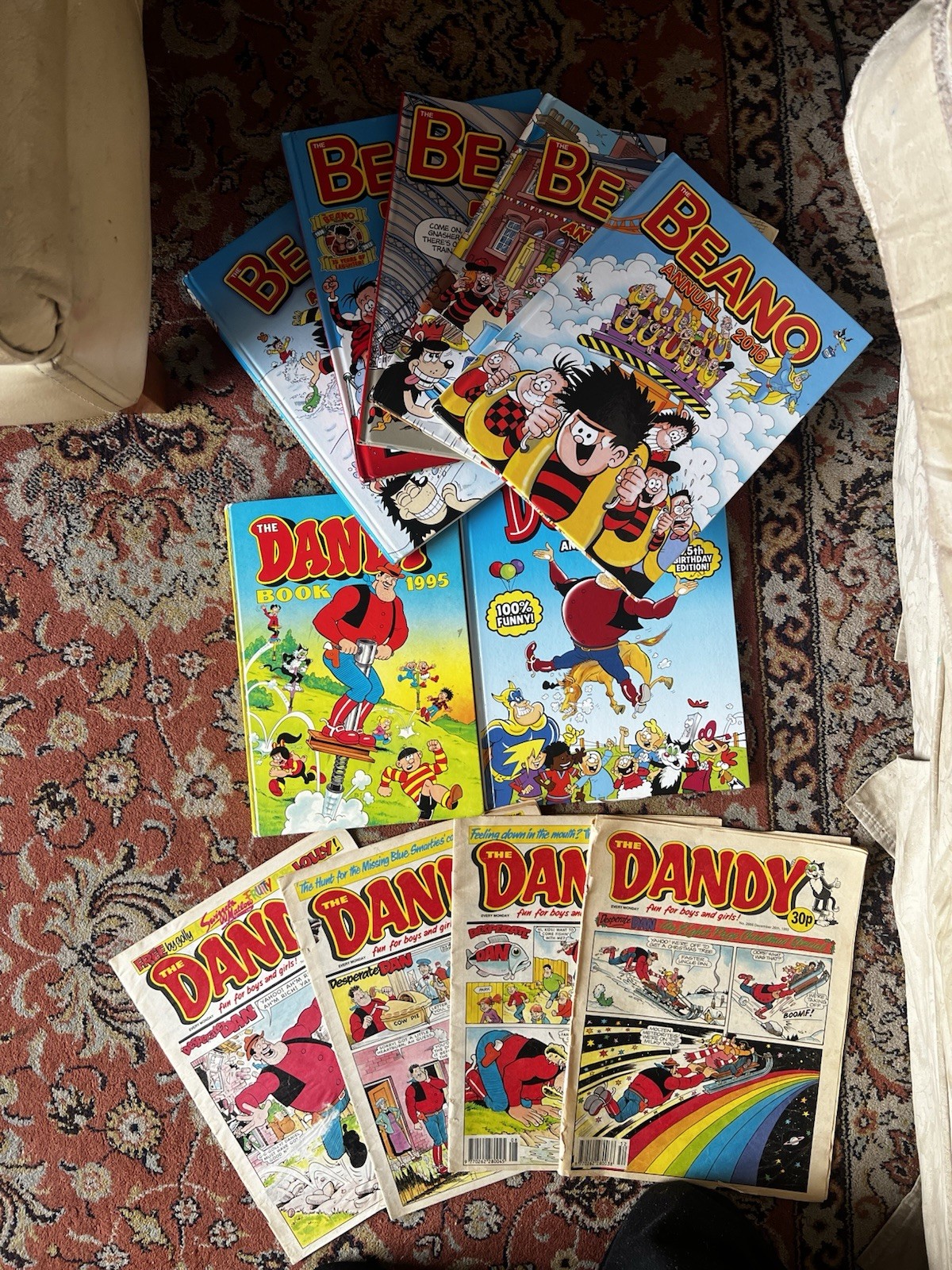 11 Piece Beano/ Dandy Comics and Albums