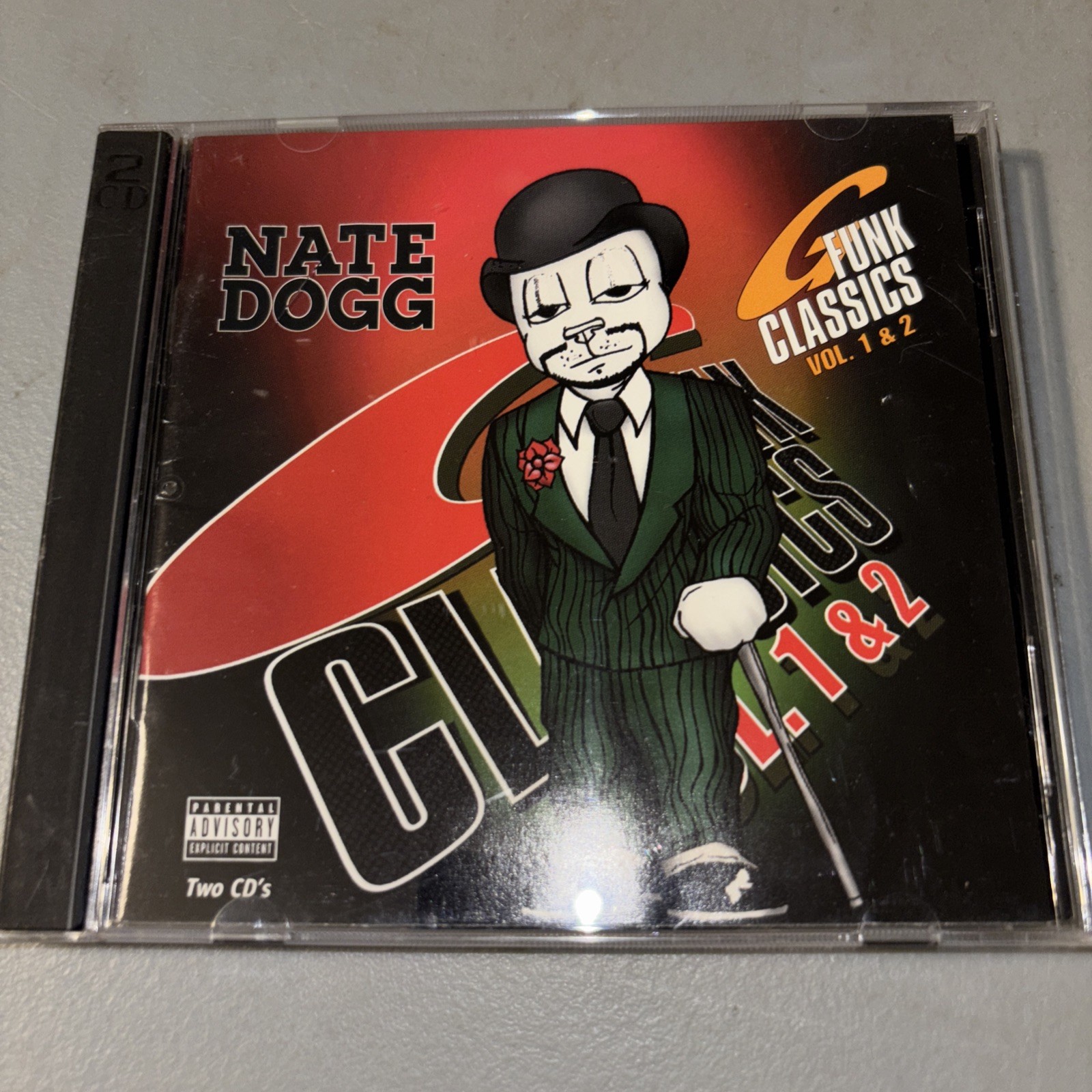 G Funk Classics Vol. 1 & 2 by Nate Dogg (2 CD, 1998).        O