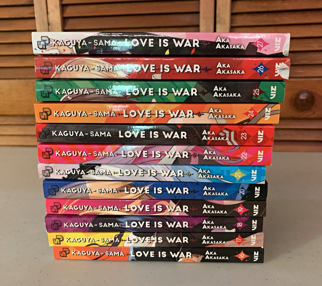 Lotto manga VIZ Media Kaguya-sama: Love Is War inglese Akasaka vol. 16 - 27