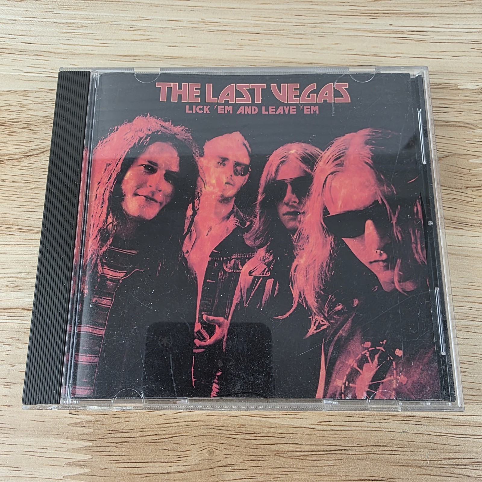 The Last Vegas Lick Em and Leave Em CD 2004 Get Hip Recordings Garage Hard Rock