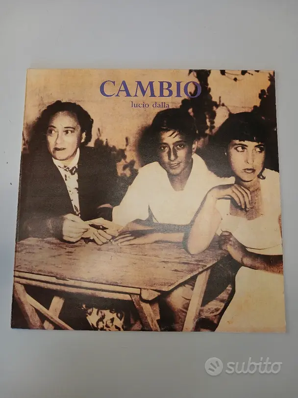 cambio Lucio Dalla vinile