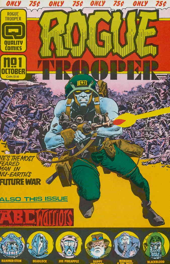 Rogue Trooper (1st Series) #1 FN; Fleetway Quality | w/Bag+Board