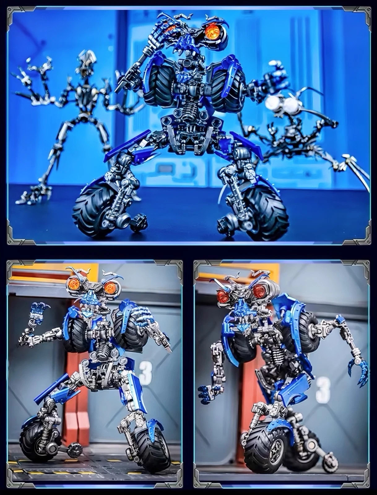 Killerbody TRANSFORMERS Wheelie MRP Modellino da Collezione Ufficiale