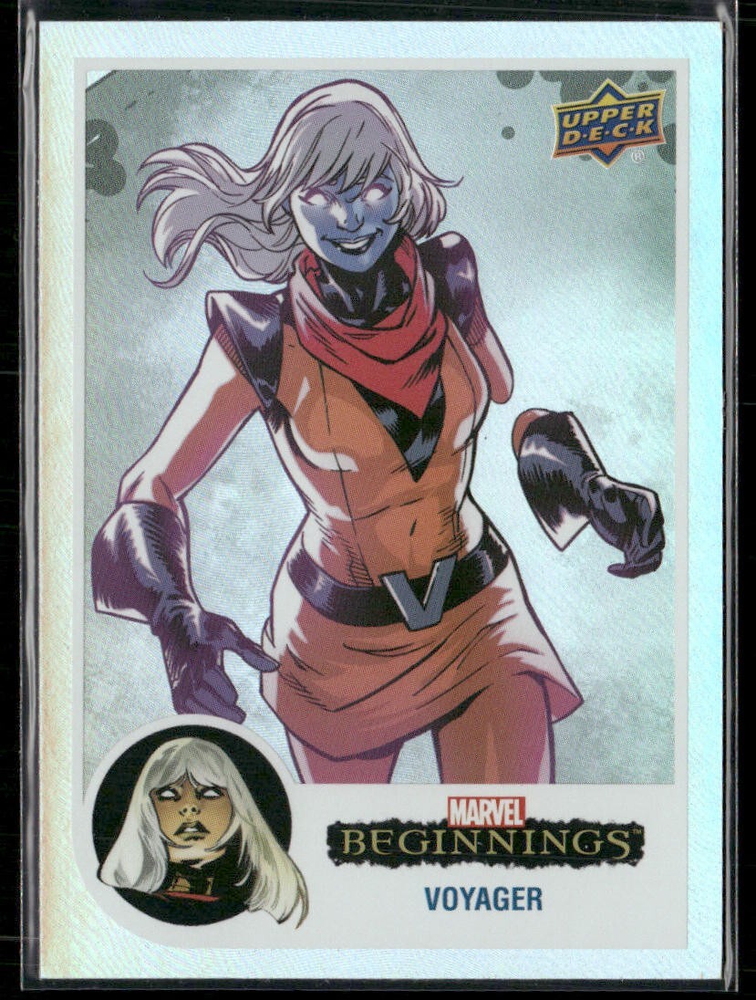 Upper Deck 2022 Marvel Beginning Rainbow #176 - Voyager