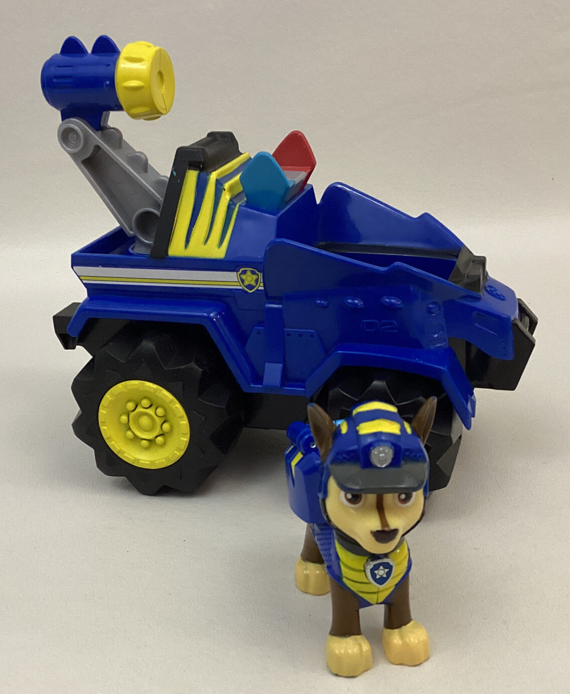 Paw Patrol Dino Rescue Chase’s Deluxe Rev Up Vehicle