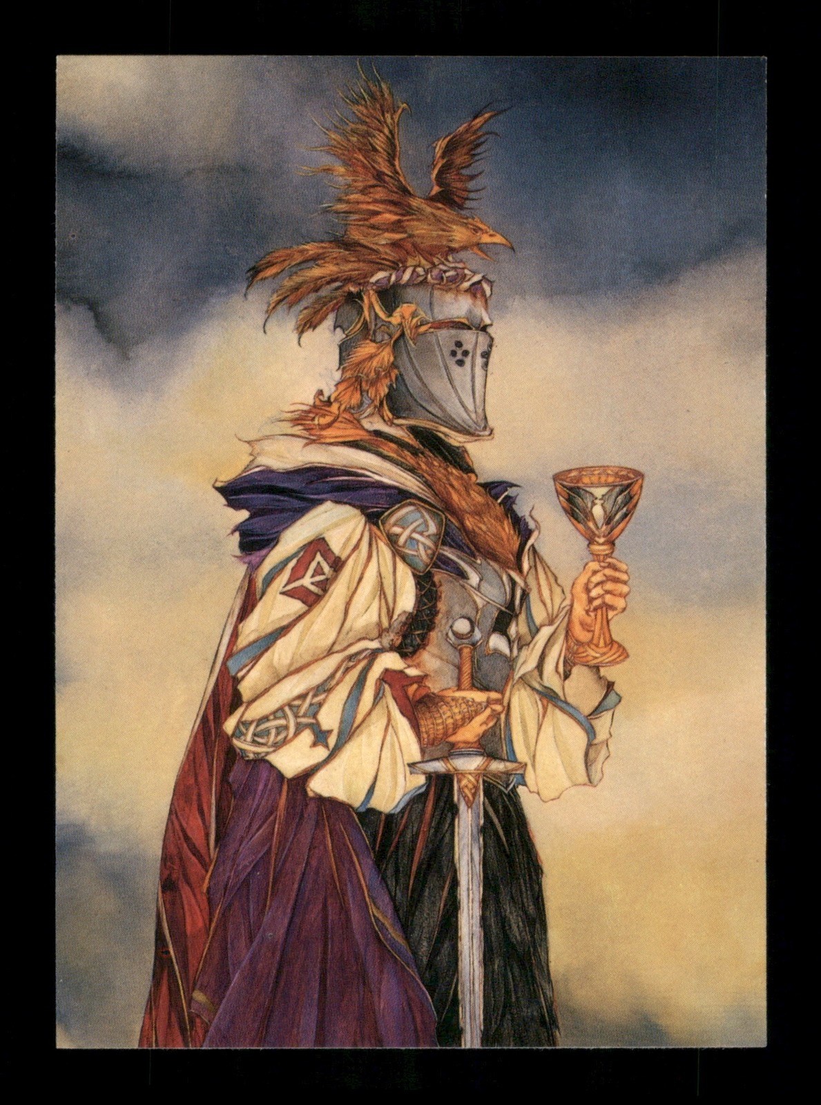 64 Carte Dark Grail Thomas Canty 1996 FPG Fantasy Art TC CC