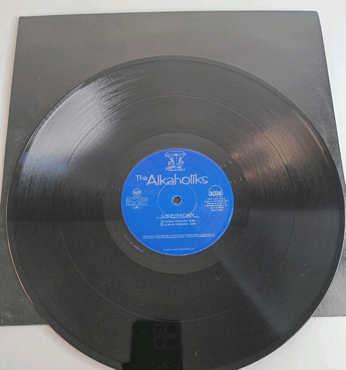 The Alkaholiks Likwidation 12" Record Single Loud Records Hip-hop 90's Vinyl 