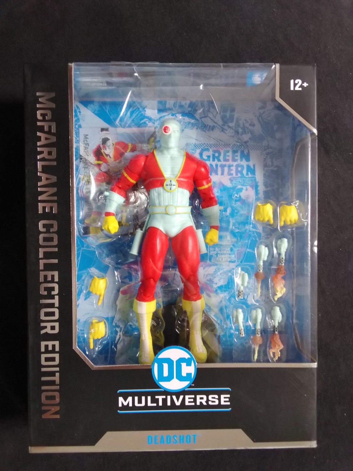 DEADSHOT DC McFarlane FIGURINA NUOVA SIGILLATA