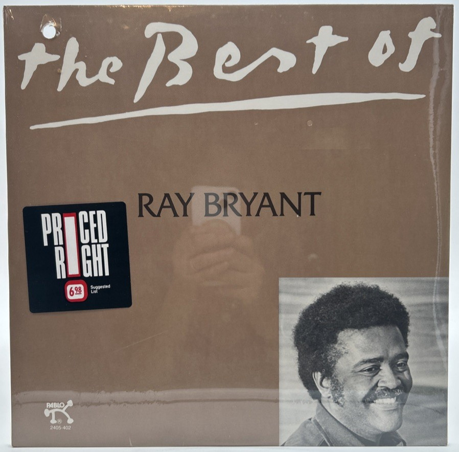 New / Sealed "The Best Of RAY BRYANT" LP 1980 Pablo Records ‎– 2310-846
