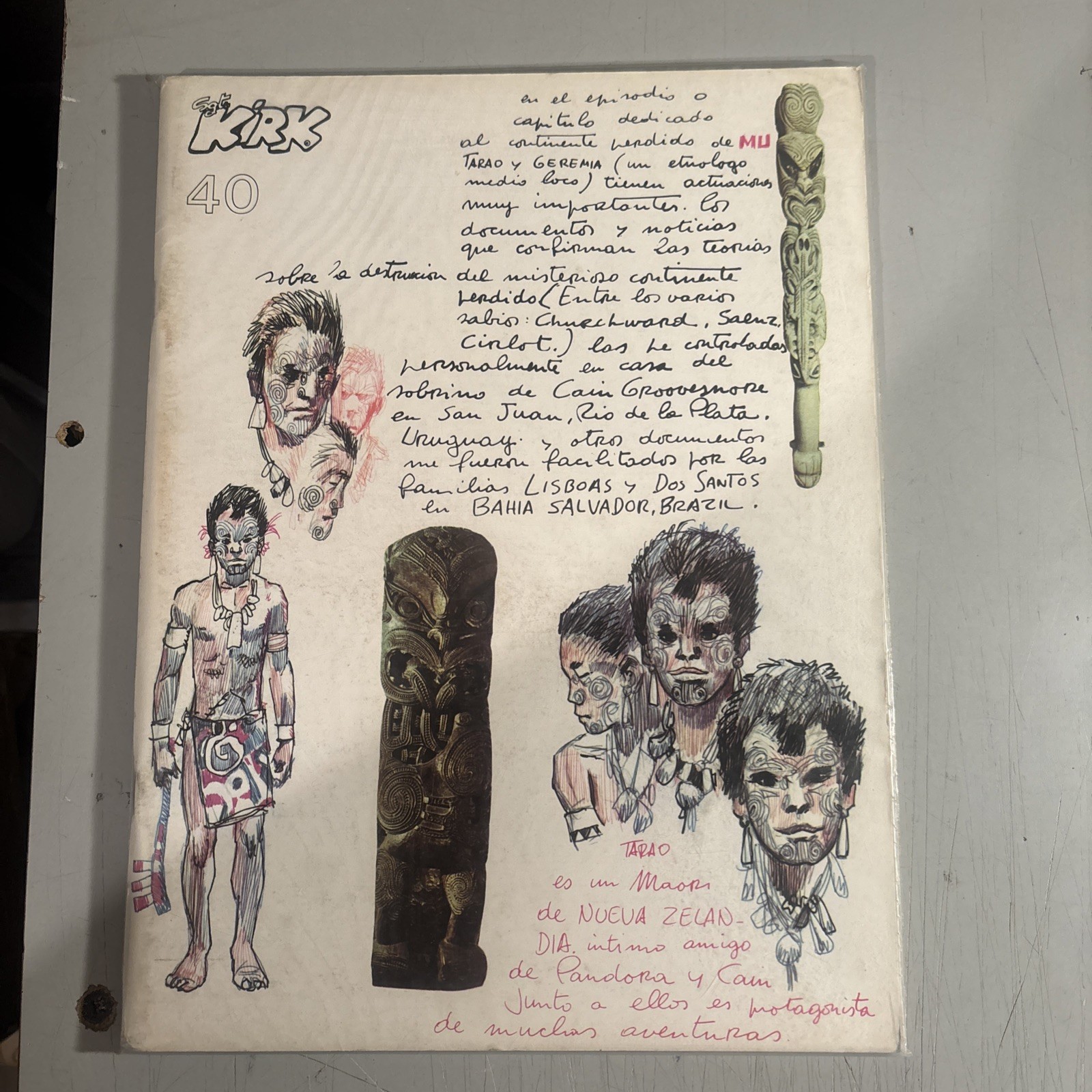 SGT. SERGENTE KIRK N. 40 HUGO PRATT EDIZIONE IVALDI 