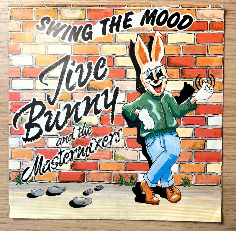 Jive Bunny And The Mastermixers - Swing The Mood 7" Vinyl Single Indisc 1989