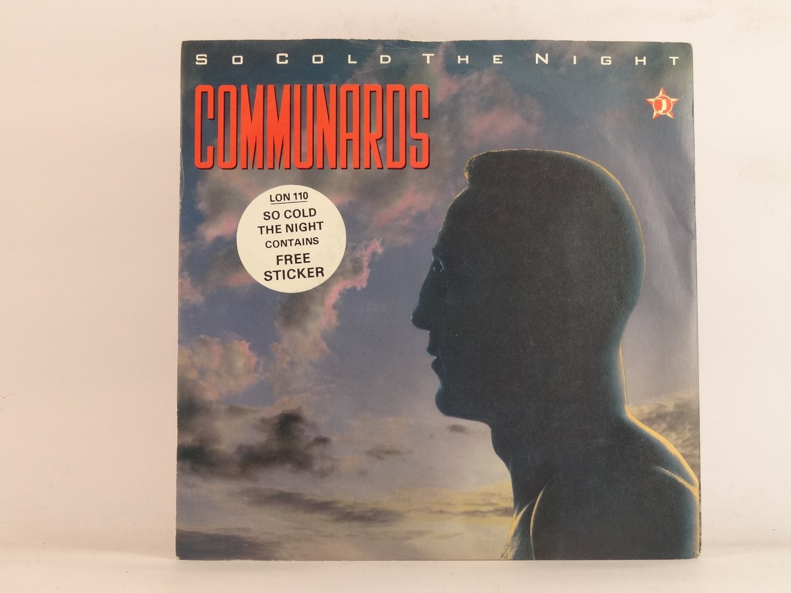 COMMUNARDS SO COLD THE NIGHT (103) 2 Track 7" Single including Picture Sleeve LO