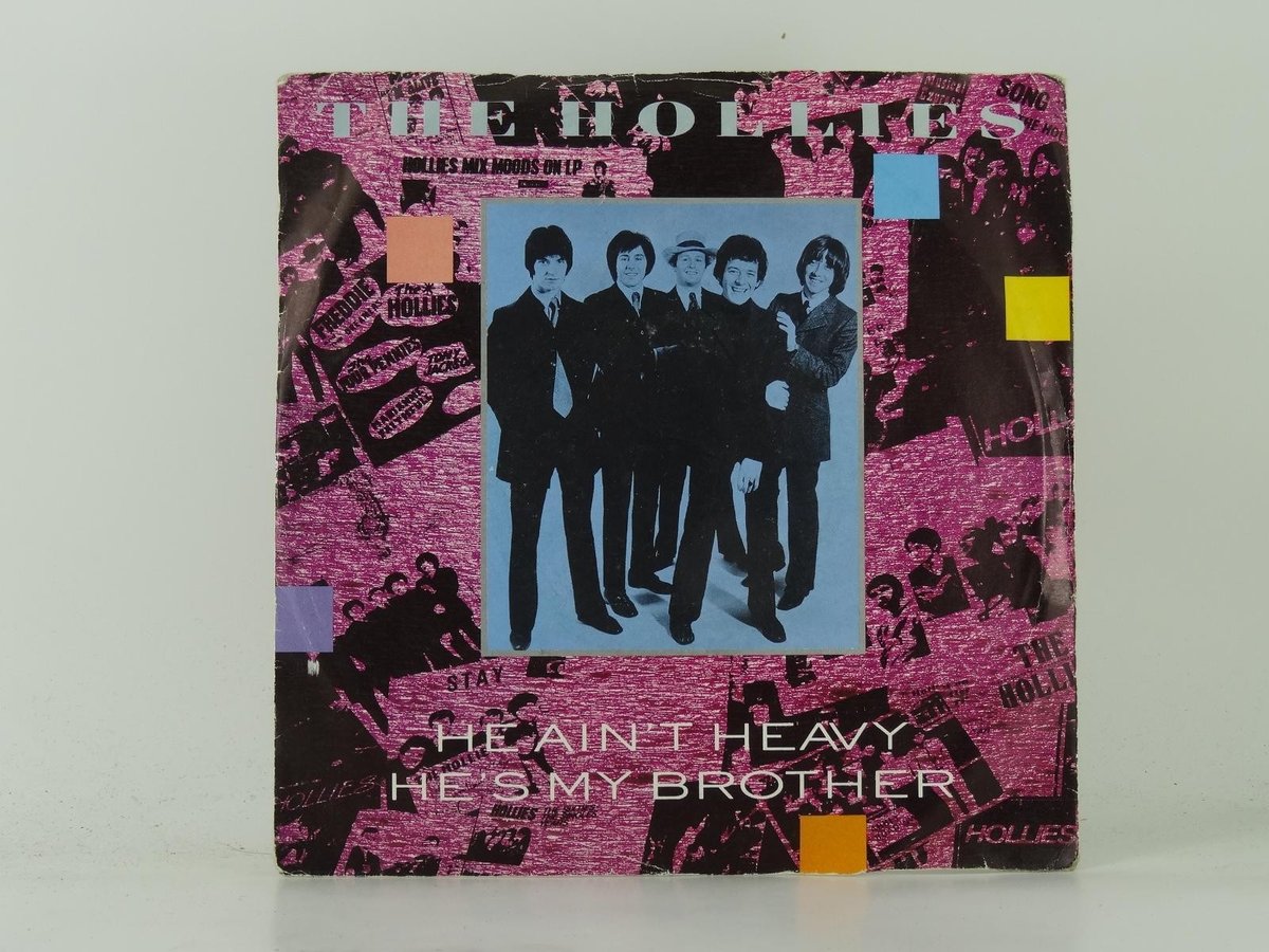 THE HOLLIES HE AIN'T HEAVY HE'S MY BROTHER (44) 2 Track 7" Single plus Picture S