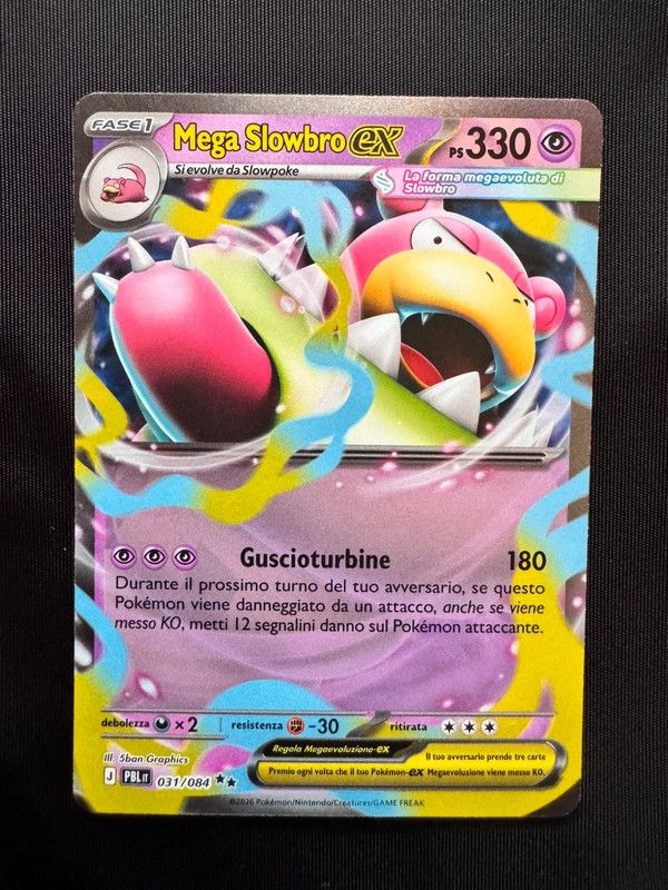 Mega Slowbro EX PBL 031