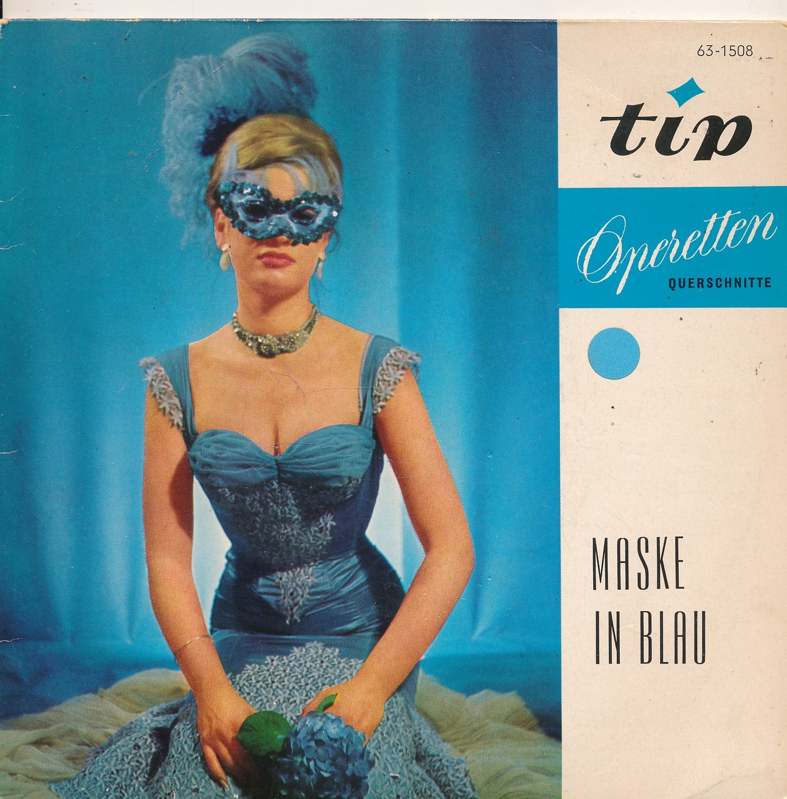 Maske in Blau - Operetten-Querschnitt Tip Schallplatten - Single 7" Vinyl 226/05