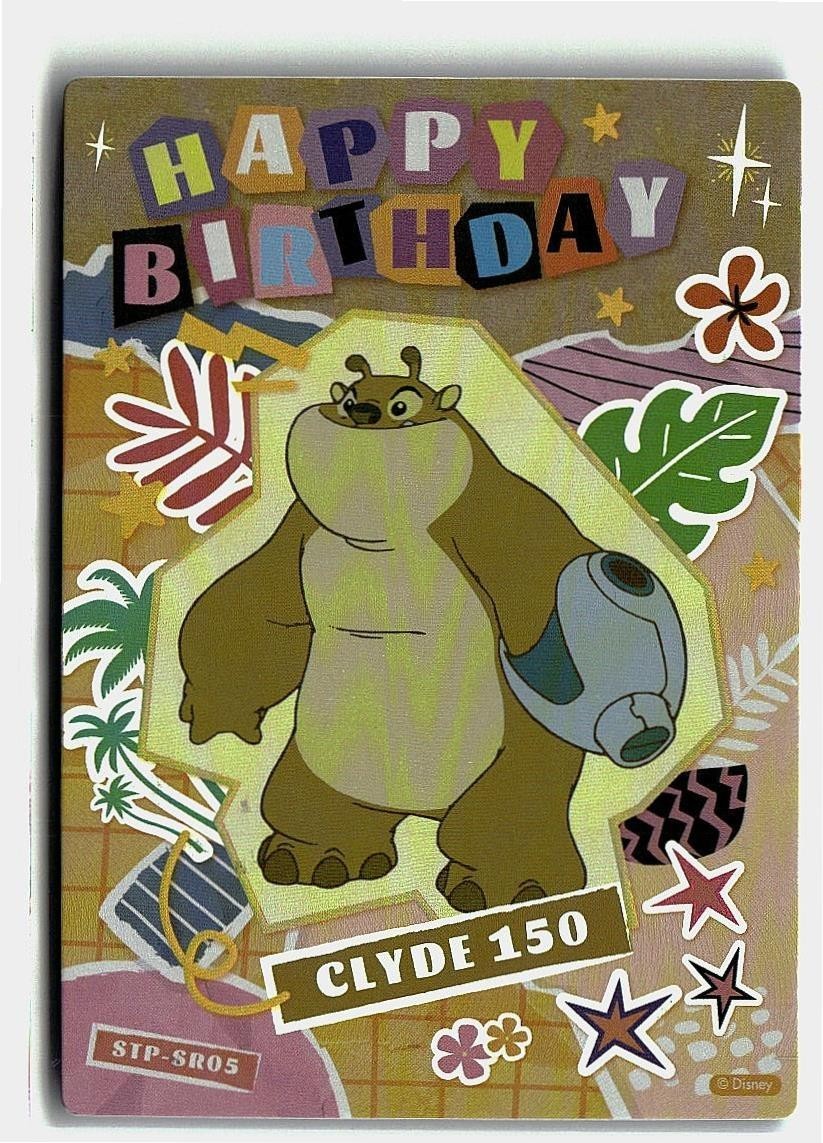 Card Fun Disney Lilo Stitch STR Card