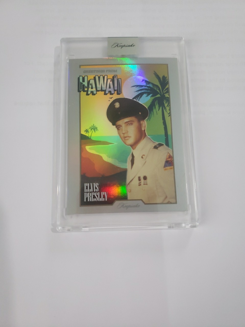 Elvis Presley 2026 Keepsake Edition Card #28-Silver  134/200