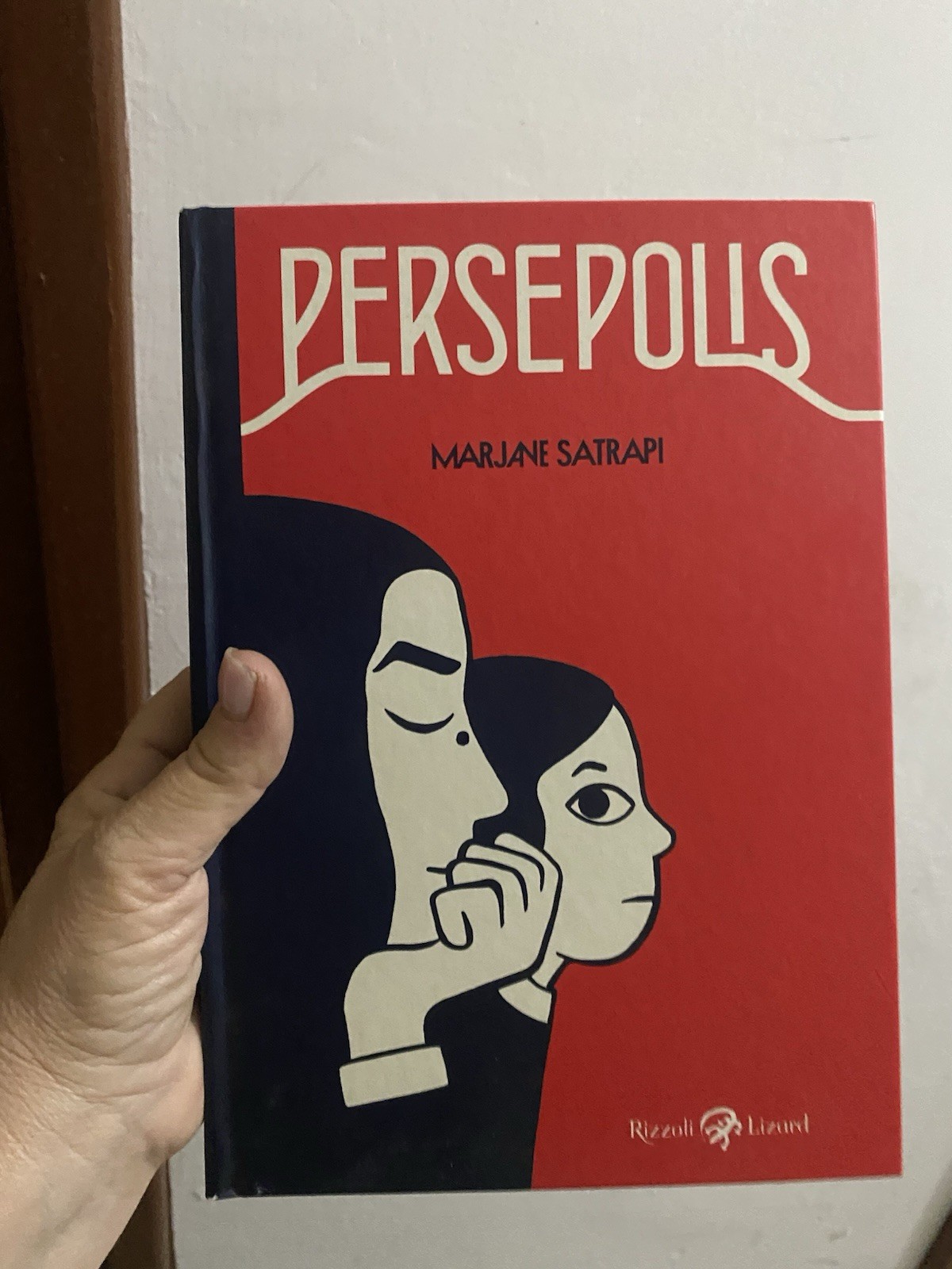 Rizzoli Lizard Persepolis Marjane Satrapi Graphic Novel cop. rigida IT 2002