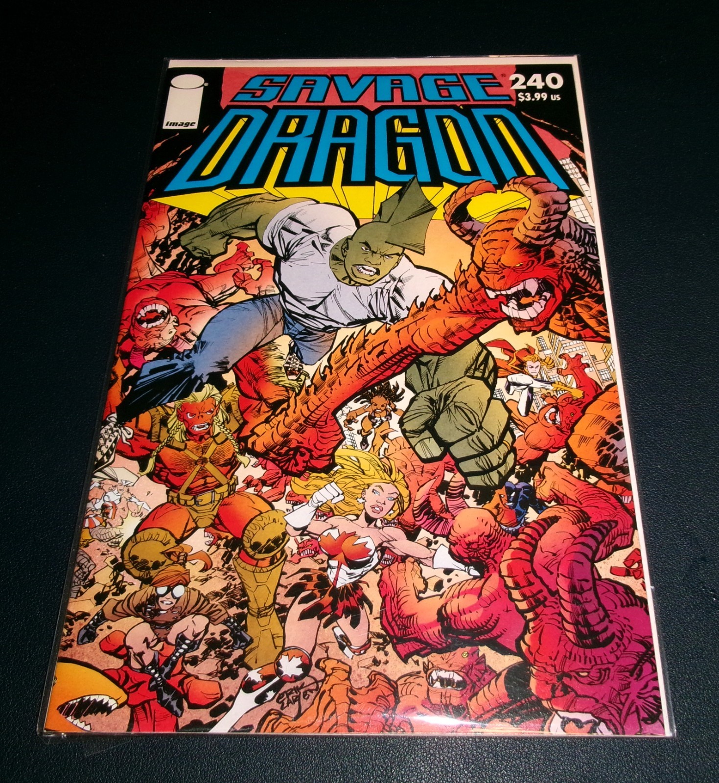 SAVAGE DRAGON #240 ERIK LARSEN IMAGE COMICS 2018 NM
