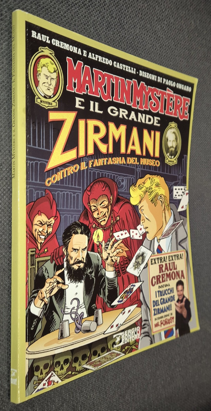 MARTIN MYSTERE E IL GRANDE ZIRMANI CONTRO IL FANTASMA DEL MUSEO - S. Bonelli Ed.