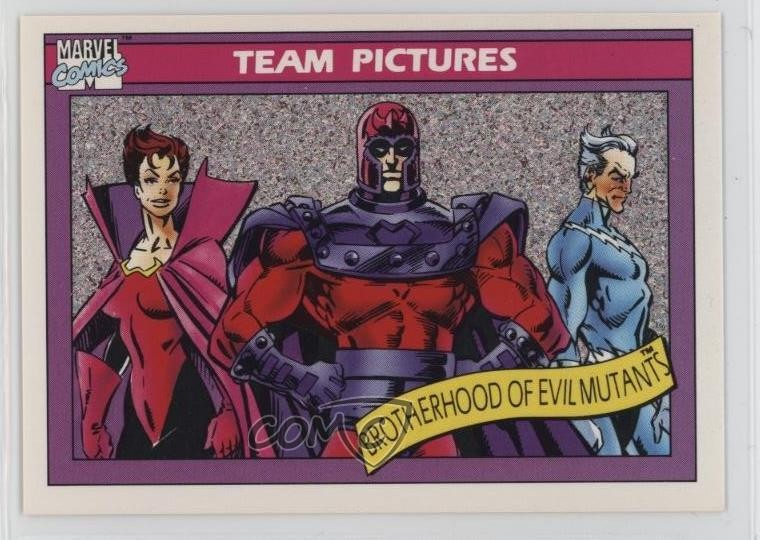 1990 Impel Marvel Universe Confraternita dei Mutanti Mali Strega Scarlatta #145 12zm