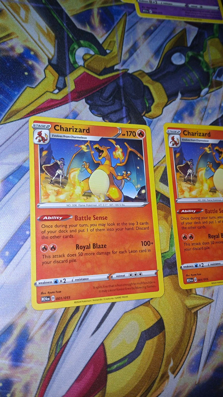 Pokemon TCG Collezione Charizard McDonald's 2024 001/015 