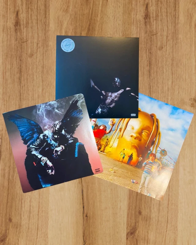 Vinyl Bundle - Travis Scott – Astroworld + Birds in the Trap Sing McKnight + UTOPIA –