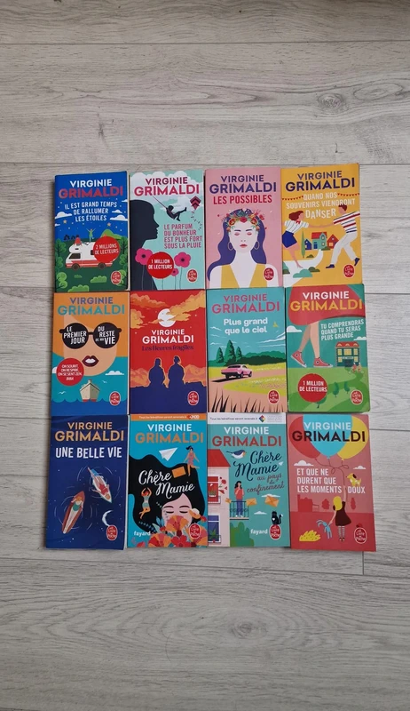 Livres Virginie Grimaldi