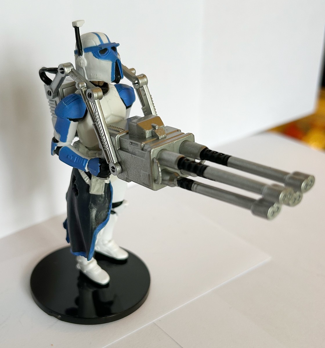 Star Wars Legacy Collection BD16 Clone Trooper Heavy Gunner Loose Complete