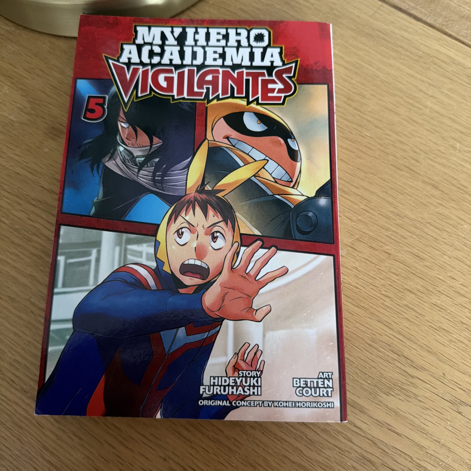 My Hero Academia: Vigilantes Volume 5 Betten Court & Hideyuki Furuhashi Manga