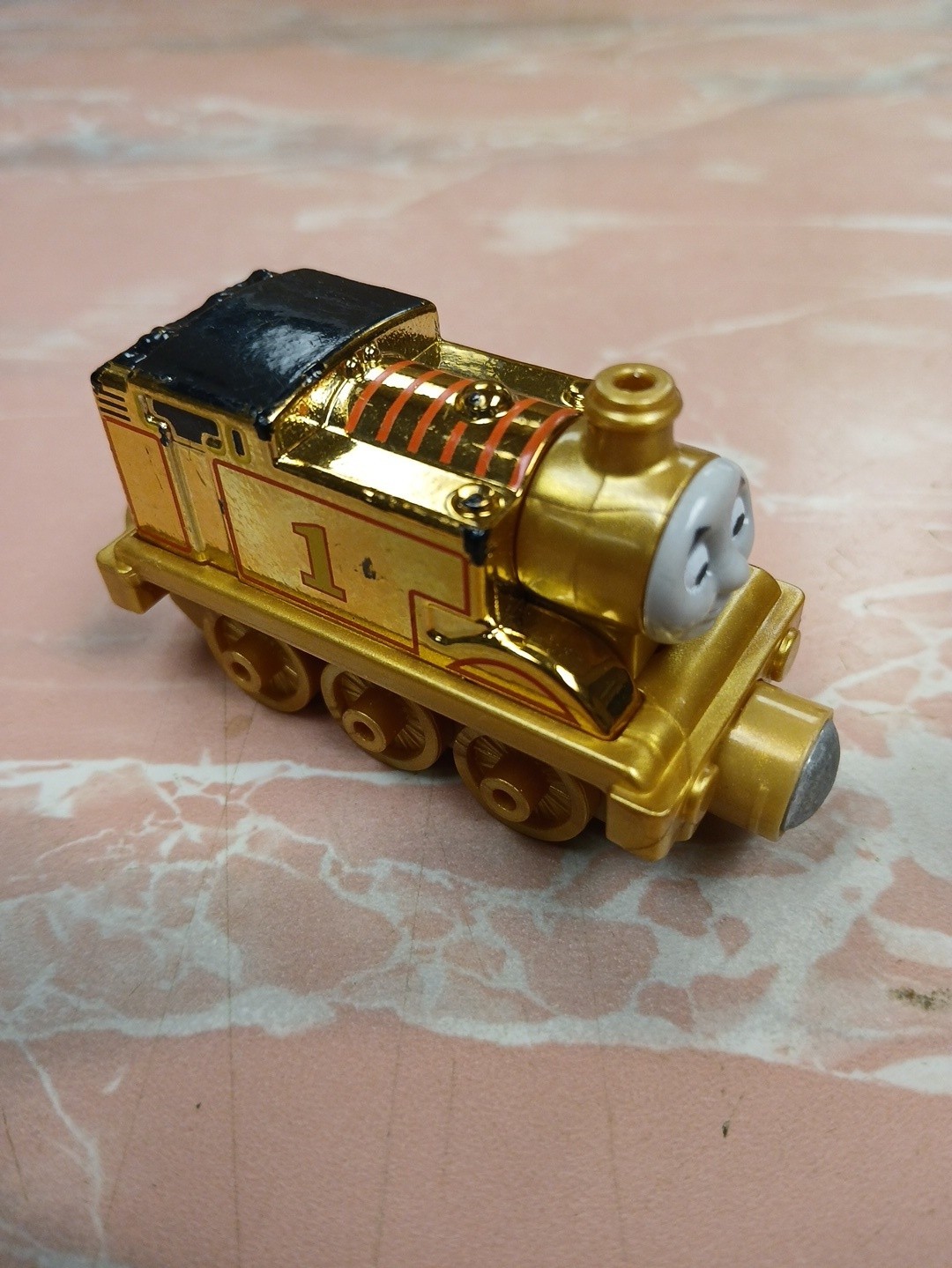 Thomas & Friends Take N Play Special Edition 2013 Golden Thomas the Tank Engine