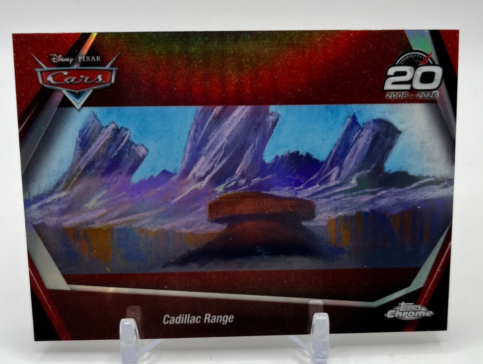 2026 Topps Chrome Disney Cars 20th Anniversary #CRS-9 - Cadillac Range